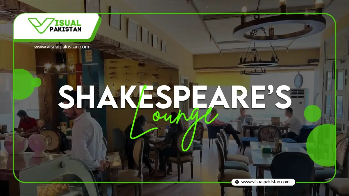 This image is about the Shakespeares-Lounge in F 7 Markaz Islamabad