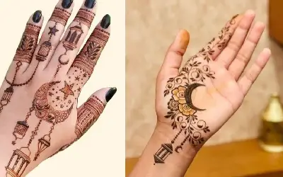 Simple Mehndi Design for Eid