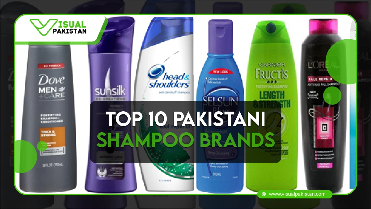 This Image is about the Top 10 shampoos brands in pakistan