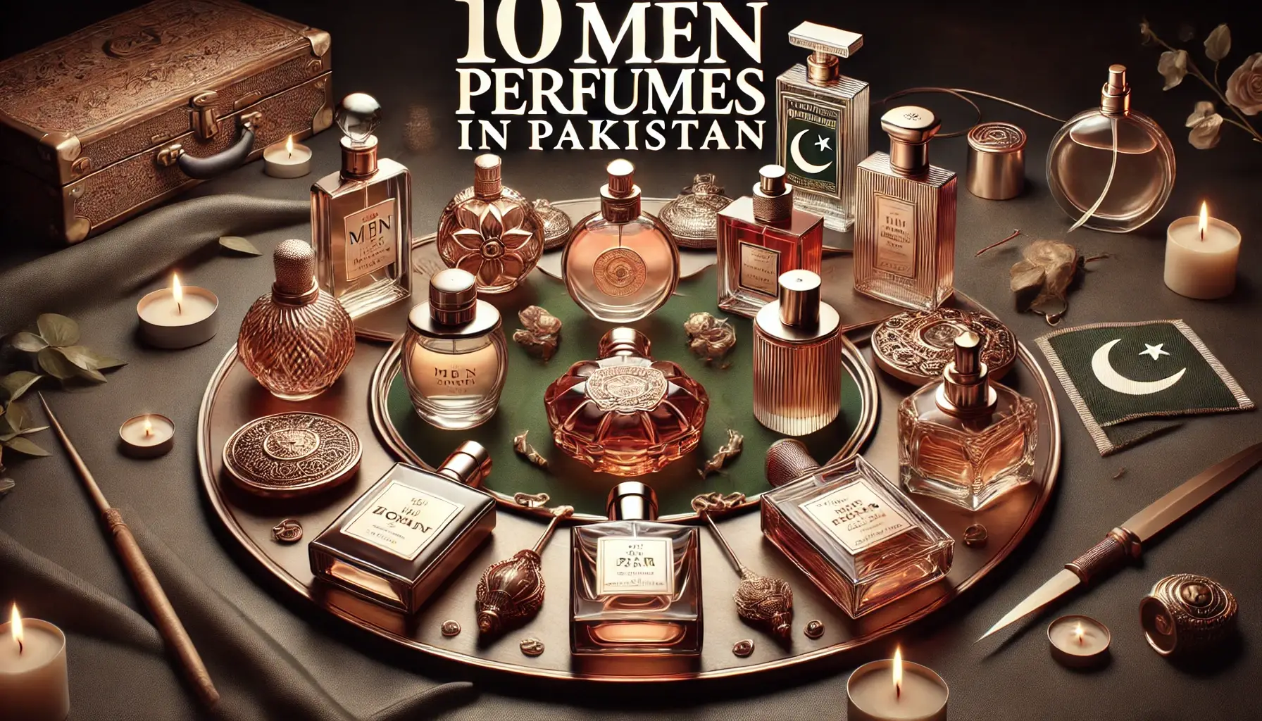 This Image is about the "10 Men Perfumes in Pakistan"