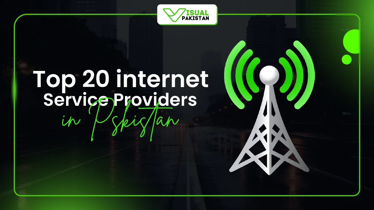 This featured Image is about the Top 20 Internet Services Provider in Pakistan