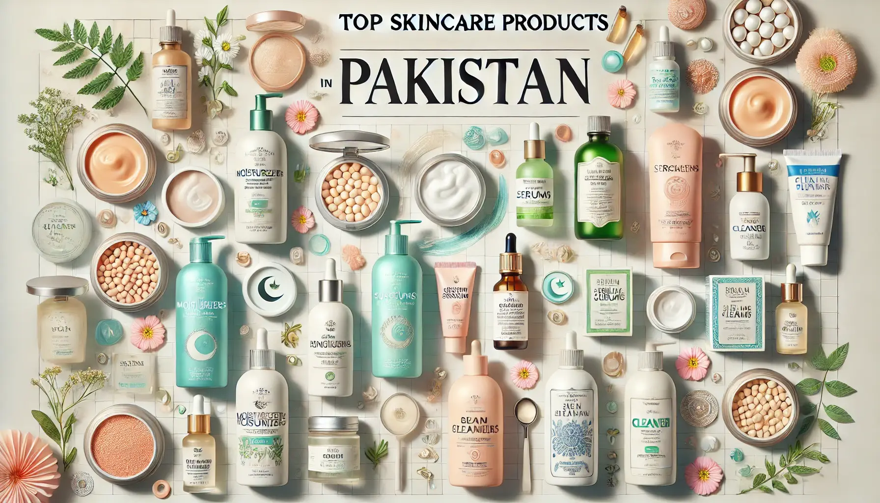 This Image is about the Top Skincare Products in Pakistan