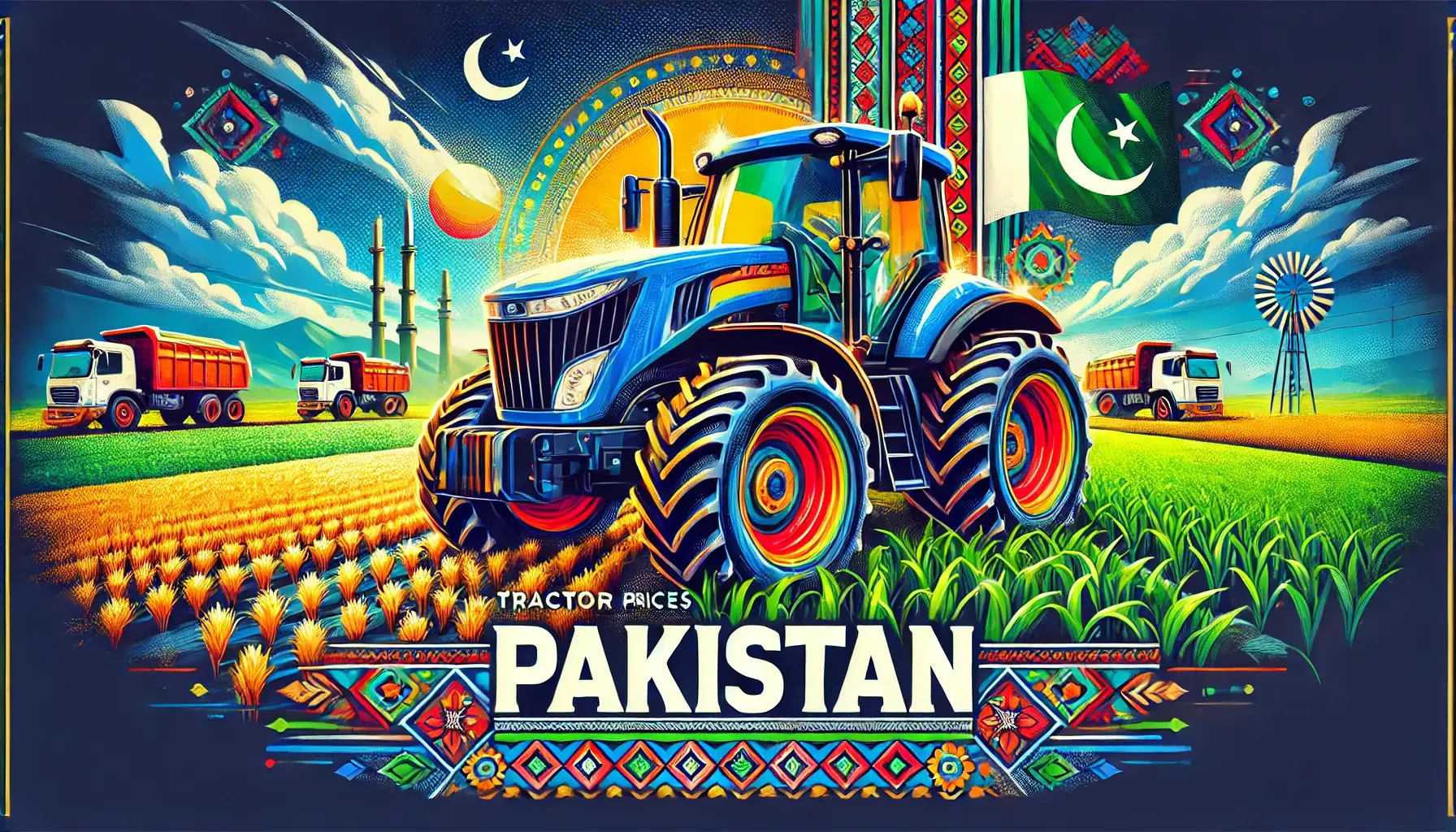 This image is about the "Tractor Price in Pakistan"