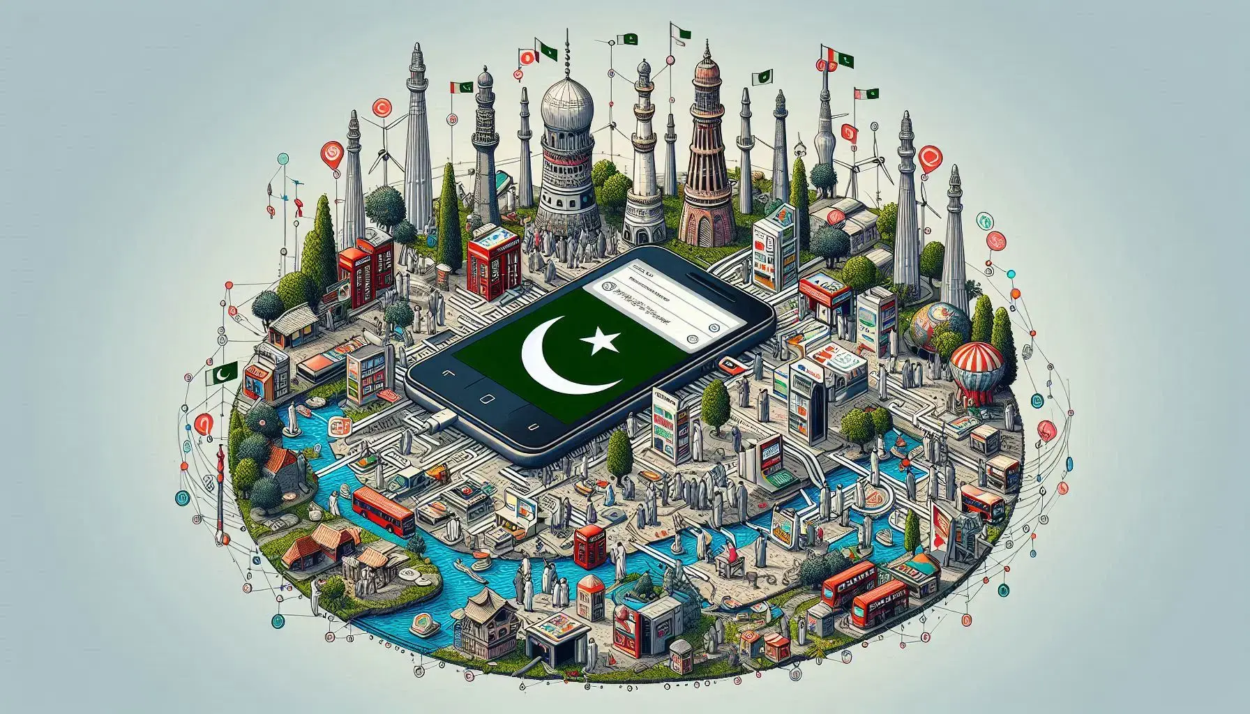 This Image is about the "Overview of Pakistan’s SIM Registration System"