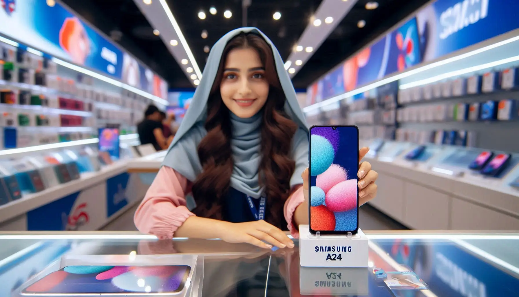 This image is about the "Samsung A24 Price in Pakistan"