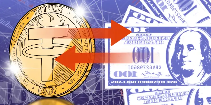 Exchange Tether TRC20 USDT to US Dollars USD