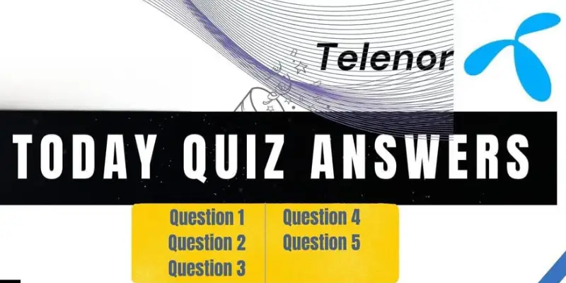 Telenor Quiz Today