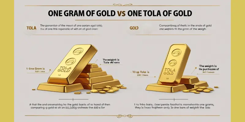 1 Gram vs 1 Tola Gold