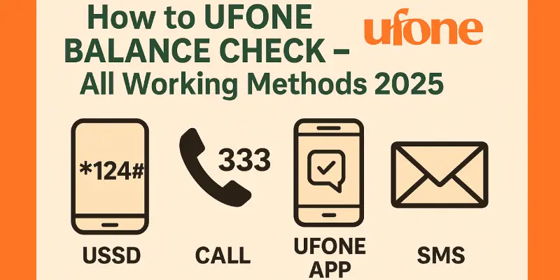 Ufone Balance Check