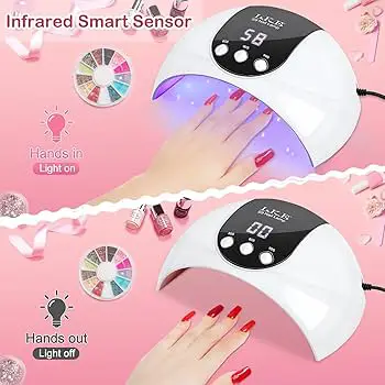Cordless 48W LED/UV Nail Lamp