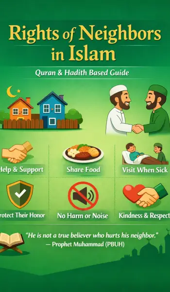 Rights of Neighbors in Islam Quran & Hadith Based Guide
